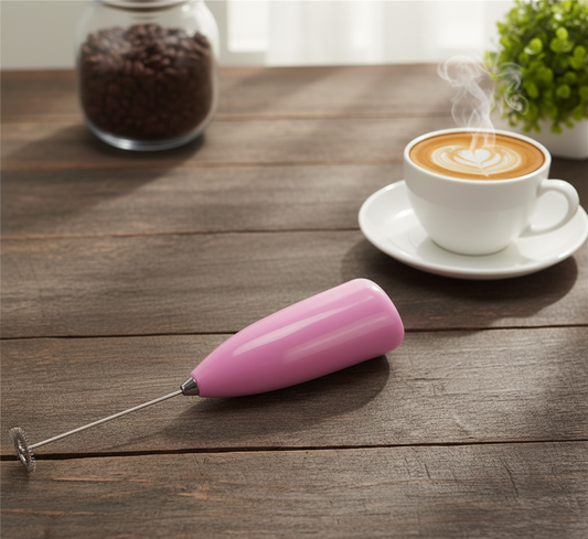 Coffee Beater & Milk Frother – Mini Handheld Whisk.