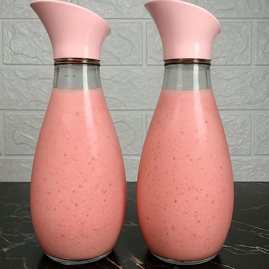 Turkish Style 1400 Ml Heavy Glass Bottle Elegant Durable Classic Design